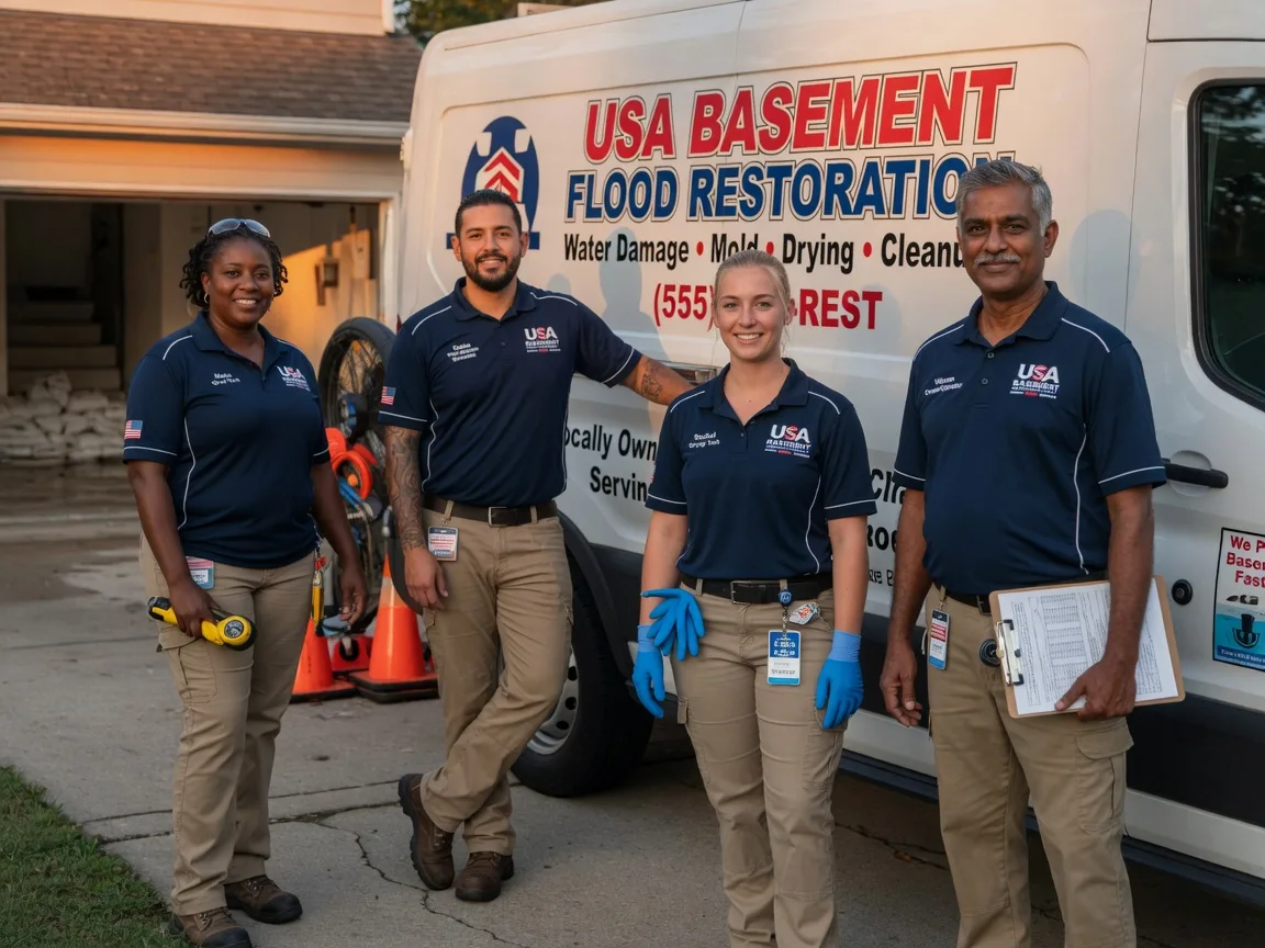Basement Flood Cleanup company in Leisenring, PA