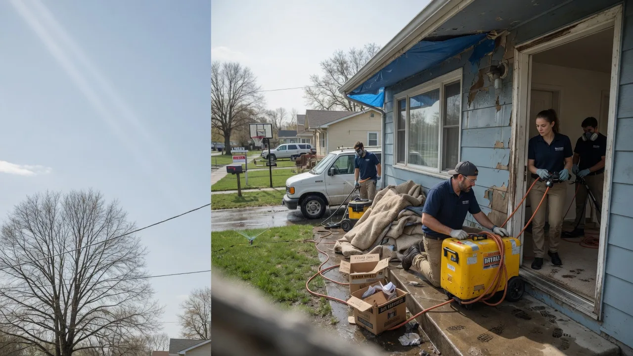 Basement Flood Cleanup in Leisenring, PA near me